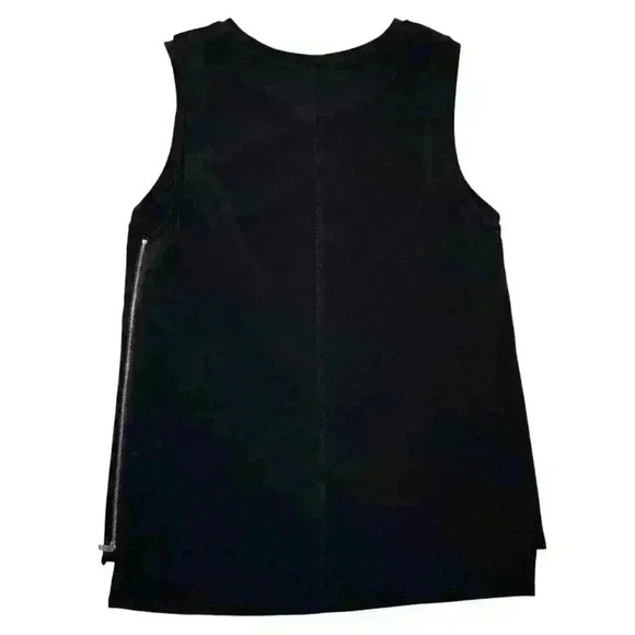Ann Taylor Side Zipper Sleeveless Blouse Size M - Picture 3 of 7